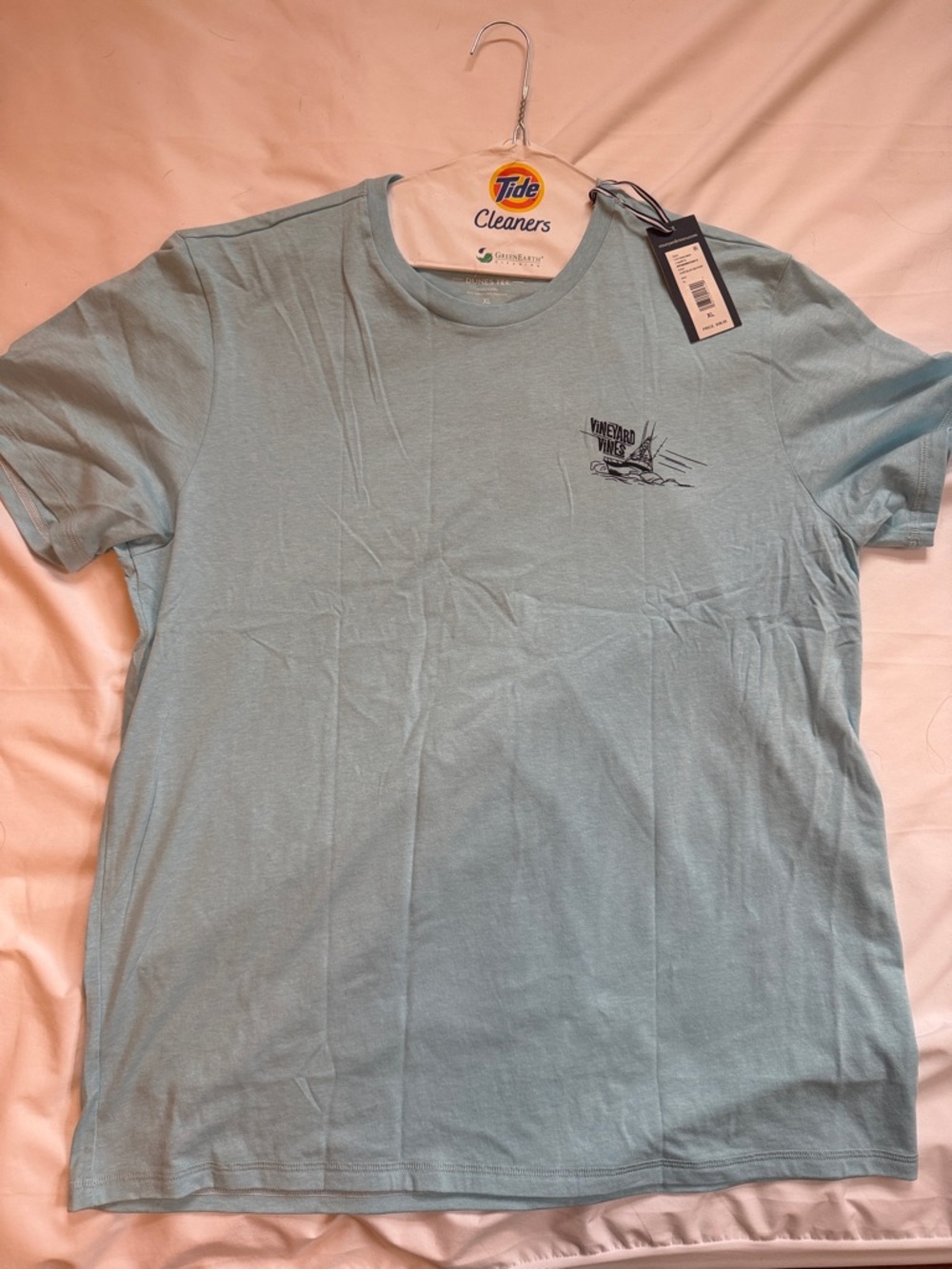 Vineyard Vines Seafoam Short-Sleeve Crewneck Tee